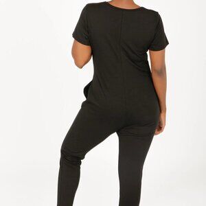 Smash + Tess Mae Romper- Midnight Black